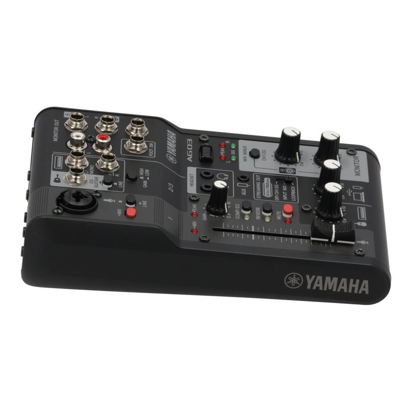 YAMAHA ヤマハ/ミキサー/AG03 MK2//21ygdn01729/Bランク/25