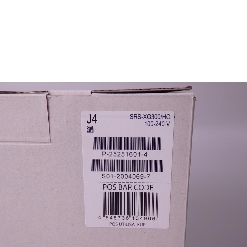 SONY ソニー/ワイヤレスポータブルスピーカー/SRS-XG300//2004069/Bランク/76