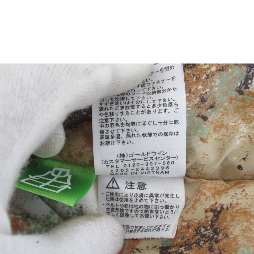 THE NORTH FACE/ダウンジャケット/THE NORTH FACE/ベージュ迷彩柄//ND92336/Aランク/63