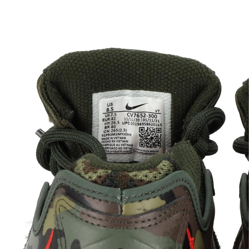 NIKE×Supreme ナイキ×シュプリーム/エアマックス96/ダークアーミ/ローカットスニーカー/CV7652-300//ABランク/18