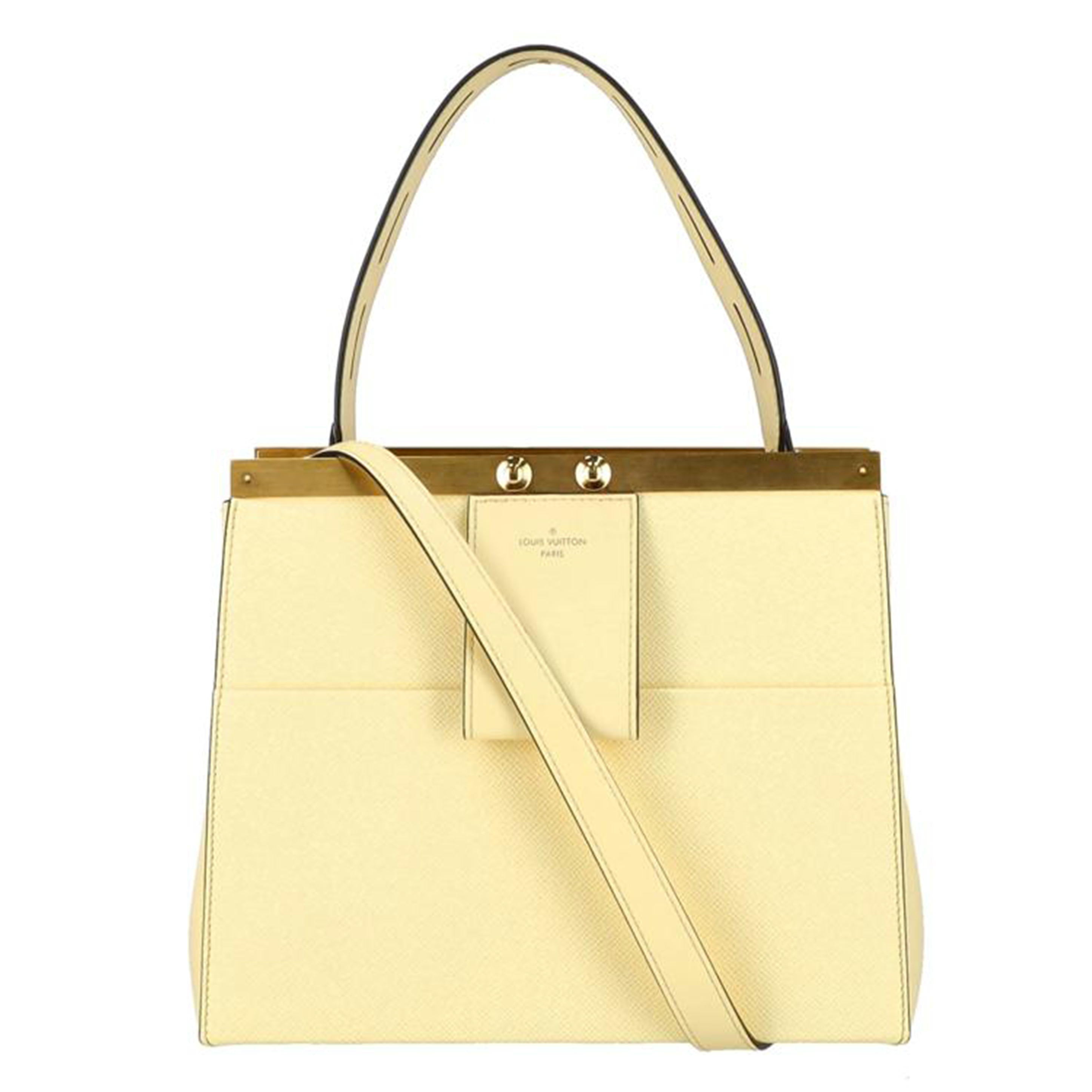 LV ルイヴィトン/シティフレーム/タイガ/イエロー系/M52719//FO2***/Aランク/75