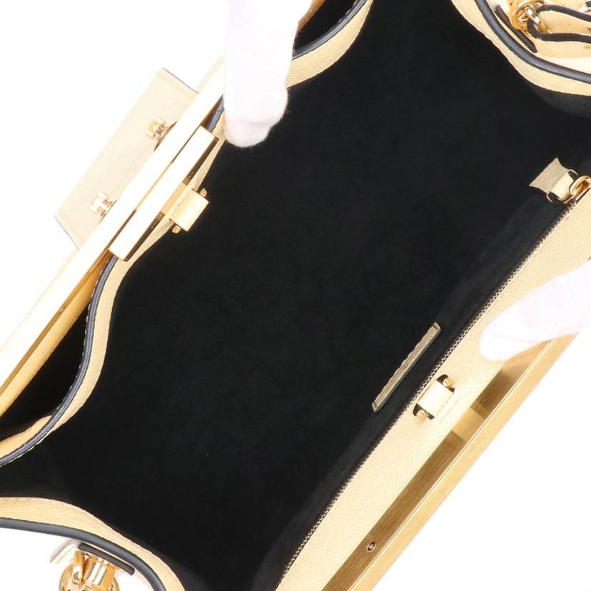 LV ルイヴィトン/シティフレーム/タイガ/イエロー系/M52719//FO2***/Aランク/75