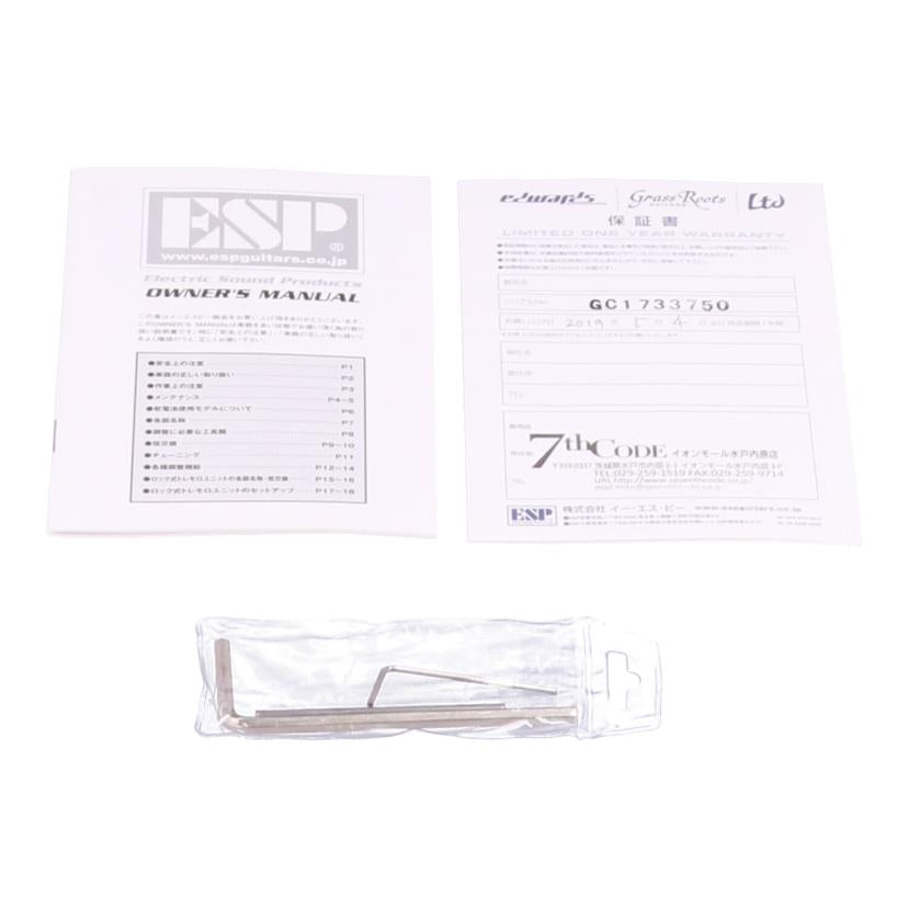 GrassRoots グラスルーツ/エレキギター/G-TB-55R//GC1733750/Bランク/77