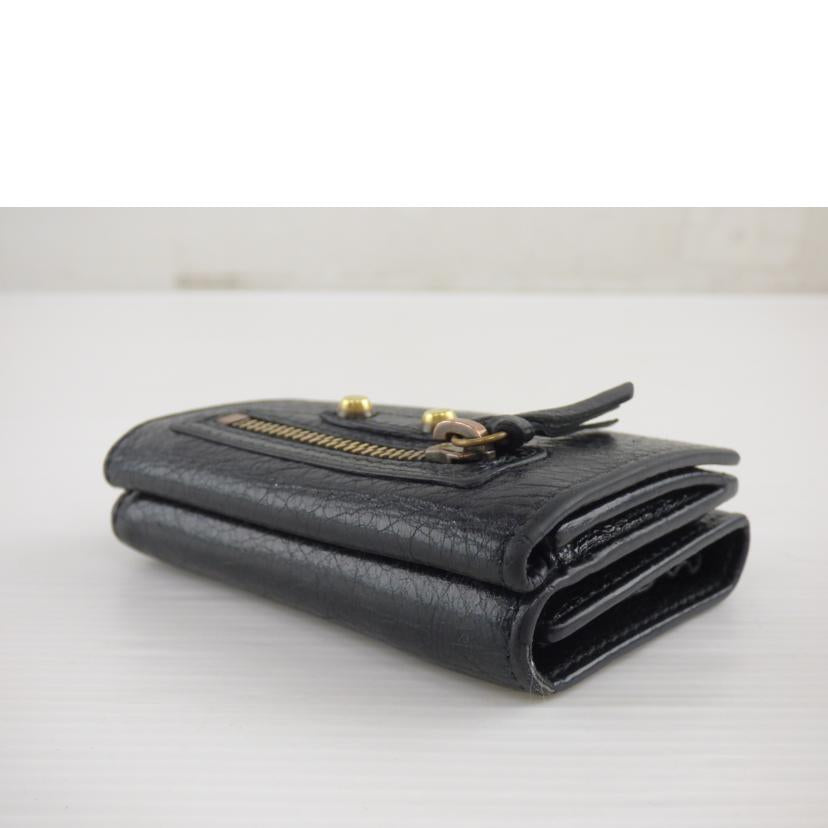 BALENCIAGA バレンシアガ/3つ折りコンパクト財布/477455//100********/Bランク/64