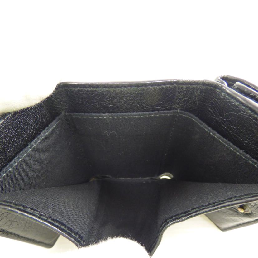 BALENCIAGA バレンシアガ/3つ折りコンパクト財布/477455//100********/Bランク/64