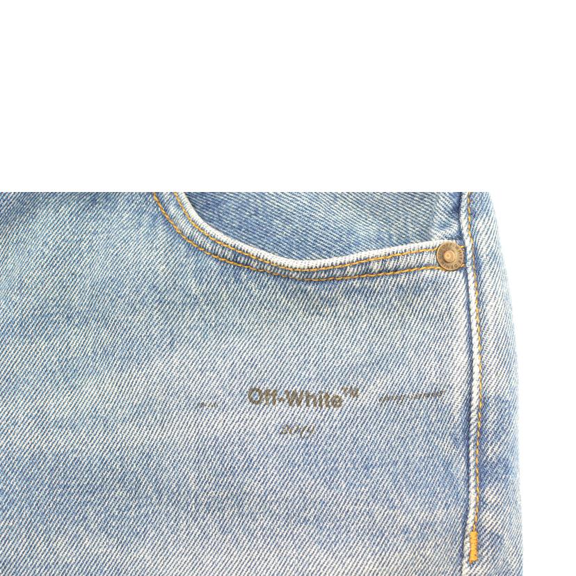 OFF-WHITE オフホワイト/ボタンフライ/デニムパンツ/OMYA005R19386032//サイズ:34/Bランク/75
