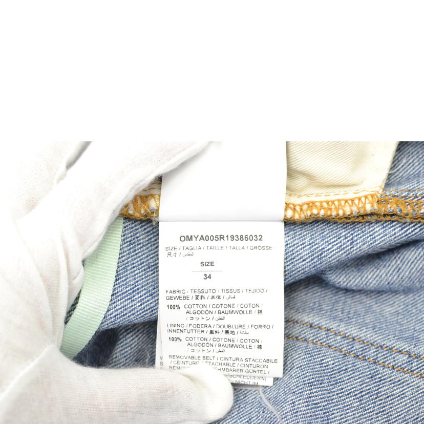 OFF-WHITE オフホワイト/ボタンフライ/デニムパンツ/OMYA005R19386032//サイズ:34/Bランク/75