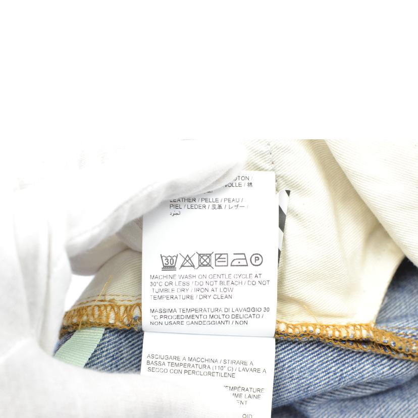 OFF-WHITE オフホワイト/ボタンフライ/デニムパンツ/OMYA005R19386032//サイズ:34/Bランク/75