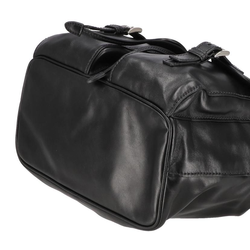 PRADA プラダ/PRADA/ソフトカーフレザーショルダー/ブラック/1BC005//25/Aランク/75