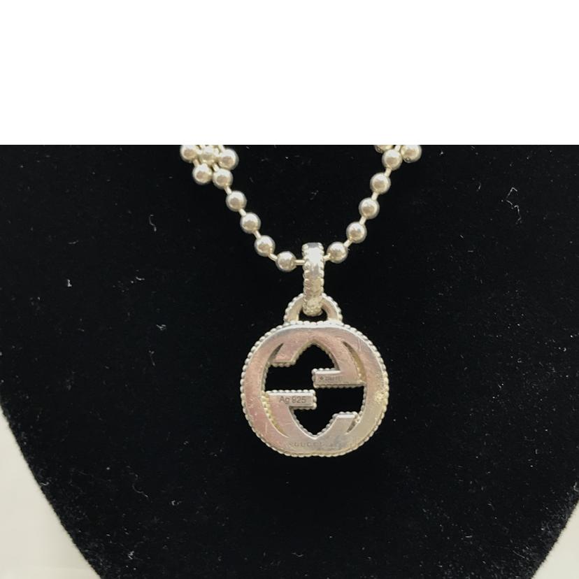 GUCCI グッチ/インターロッキングGネックレス/925//BCランク/51