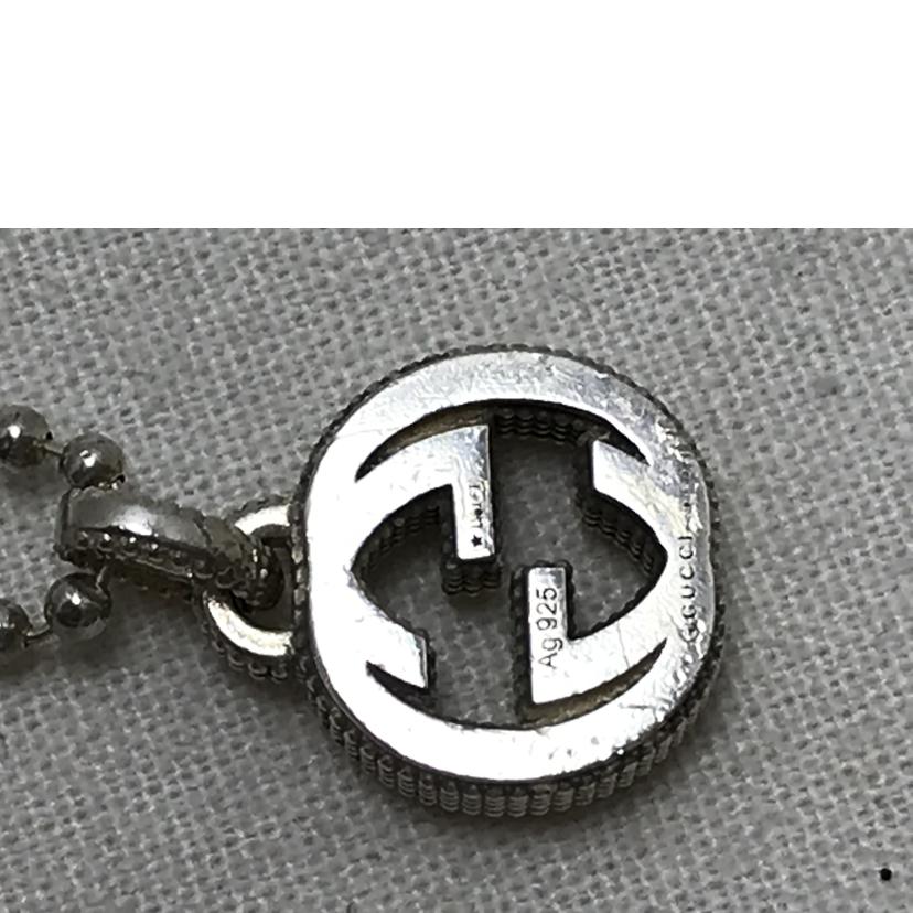 GUCCI グッチ/インターロッキングGネックレス/925//BCランク/51
