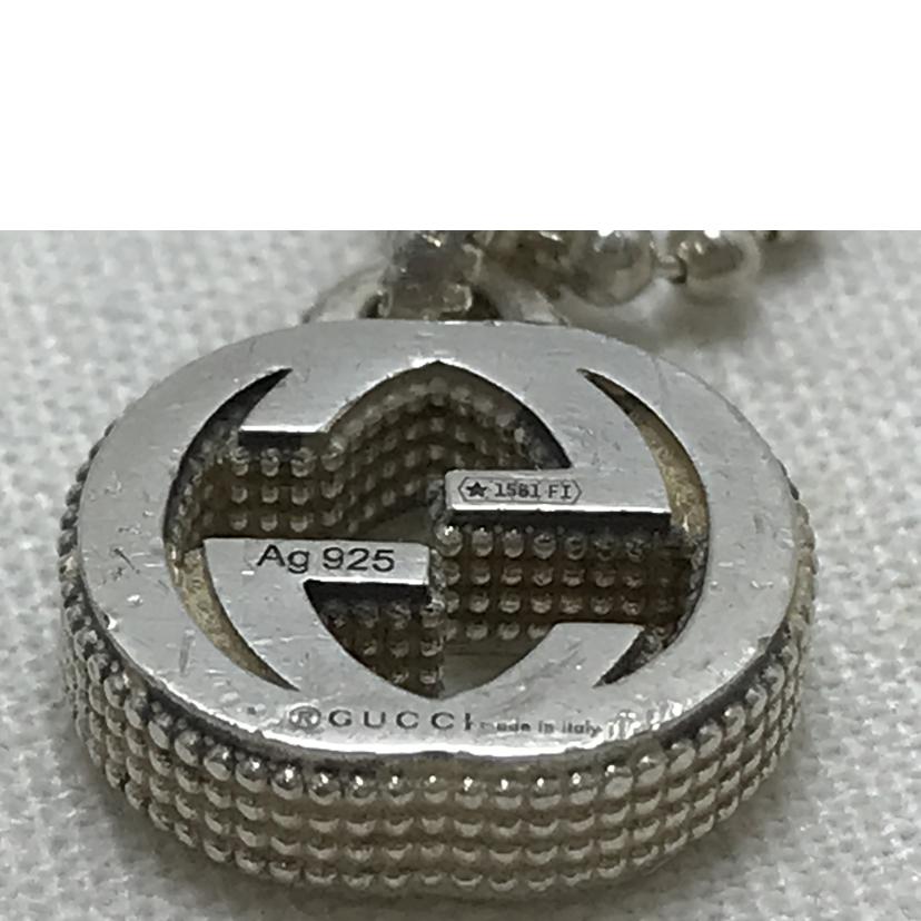 GUCCI グッチ/インターロッキングGネックレス/925//BCランク/51
