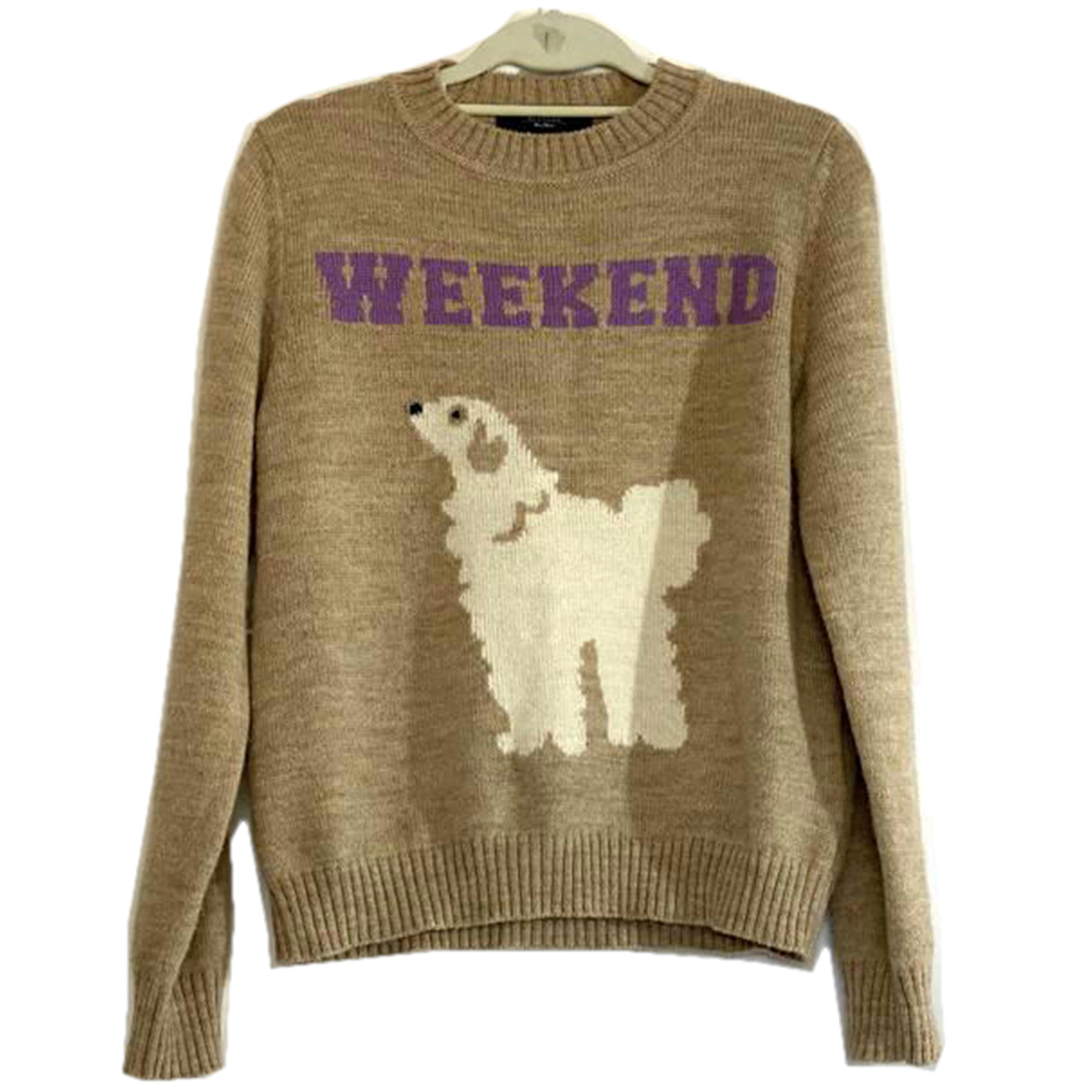 WEEKENDMaxMara ウィークエンドマックスマーラ/アルパカウールブレンドニットセーター//Bランク/52