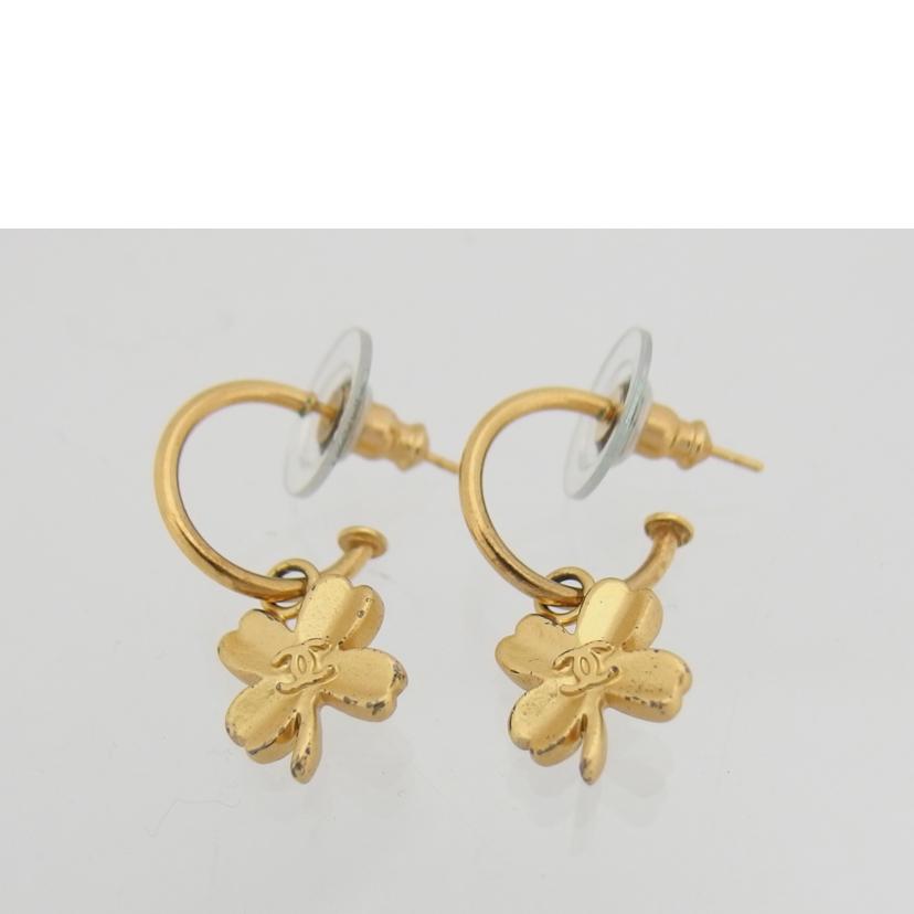 CHANEL シャネル/クローバー/ココマークピアス/ゴールド//03P/ABランク/18
