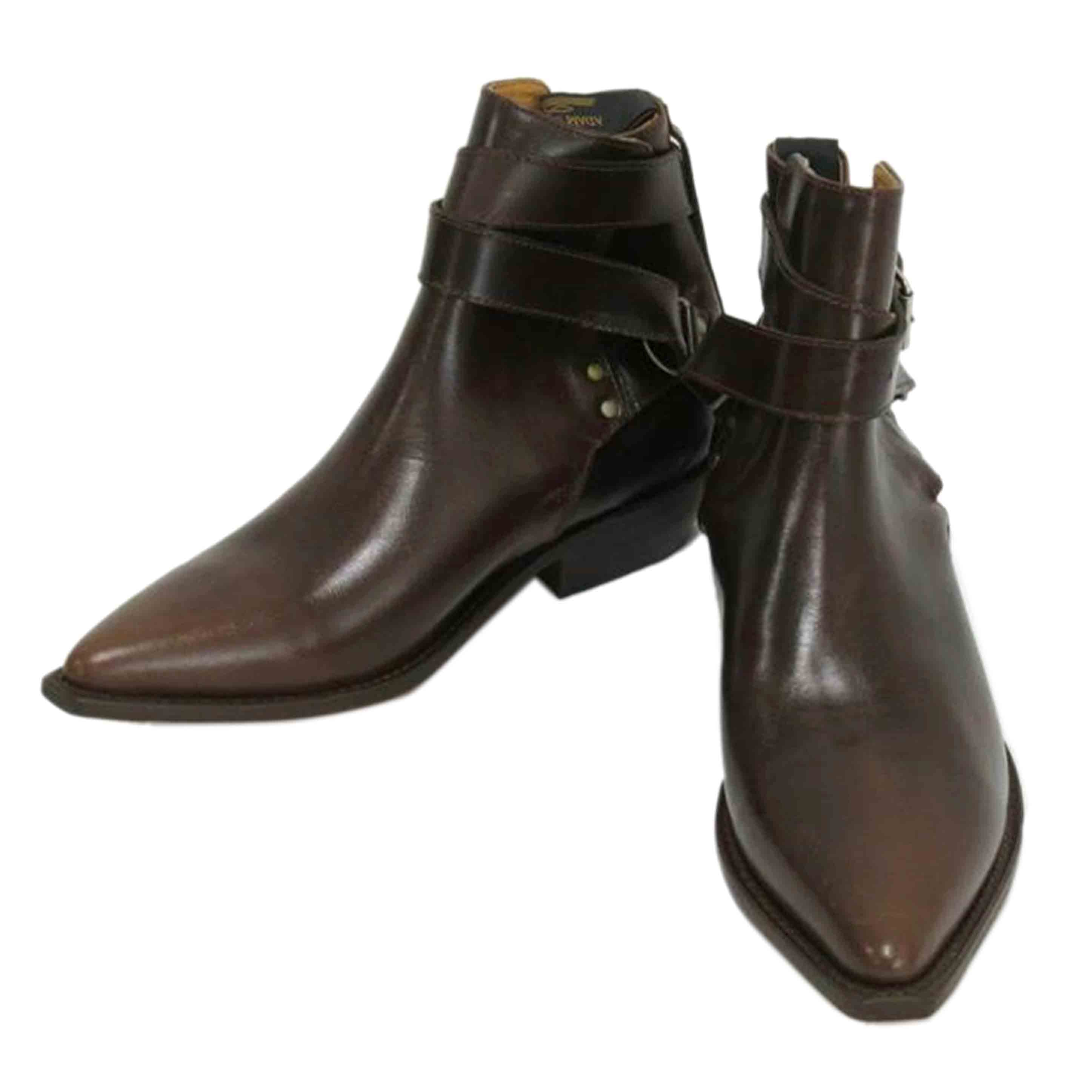 ADAMS BOOTS/メンズウエスタンジョッパードブーツ/3276//Sランク/63