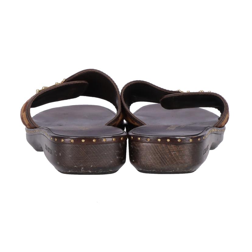 LV ルイヴィトン/ハラコサンダル//BCランク/85