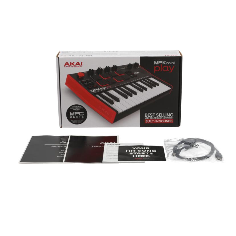 AKAI PROFESSIONAL アカイ /MIDIキーボードコントローラー/MPK mini play//E82404255584967/ABランク/01