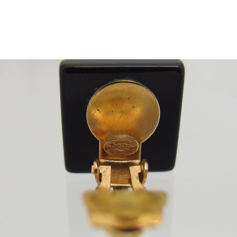 CHANEL シャネル/ココマーク/スクエアイヤリング/ブラック//03C/ABランク/18