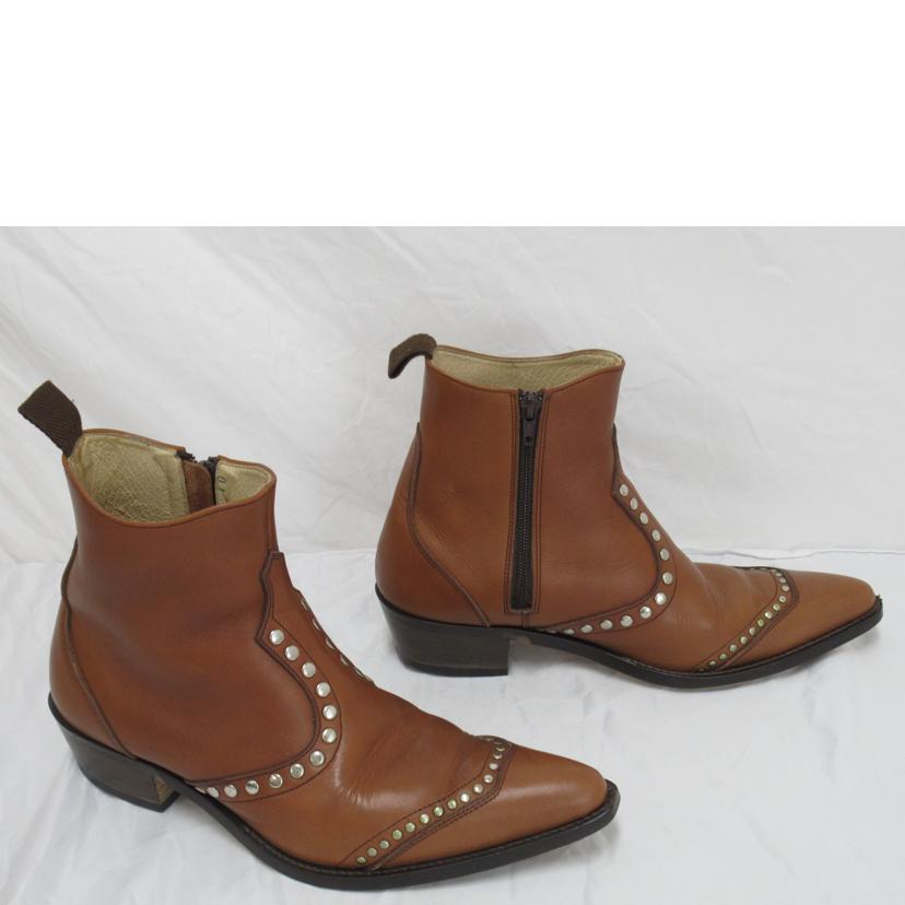 TRSKER'S/メンズウエスタンスタッズブーツ/ミディアムブラウン/14309//ABランク/63