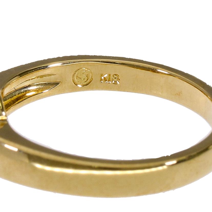 K18/K18 ダイヤリング0.31ct#11.5//ABランク/67