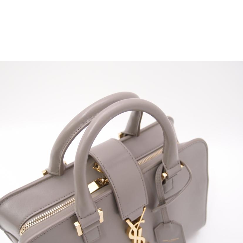 SAINT LAURENT サンローラン/ベイビーカバス/グレー/568853//Aランク/69