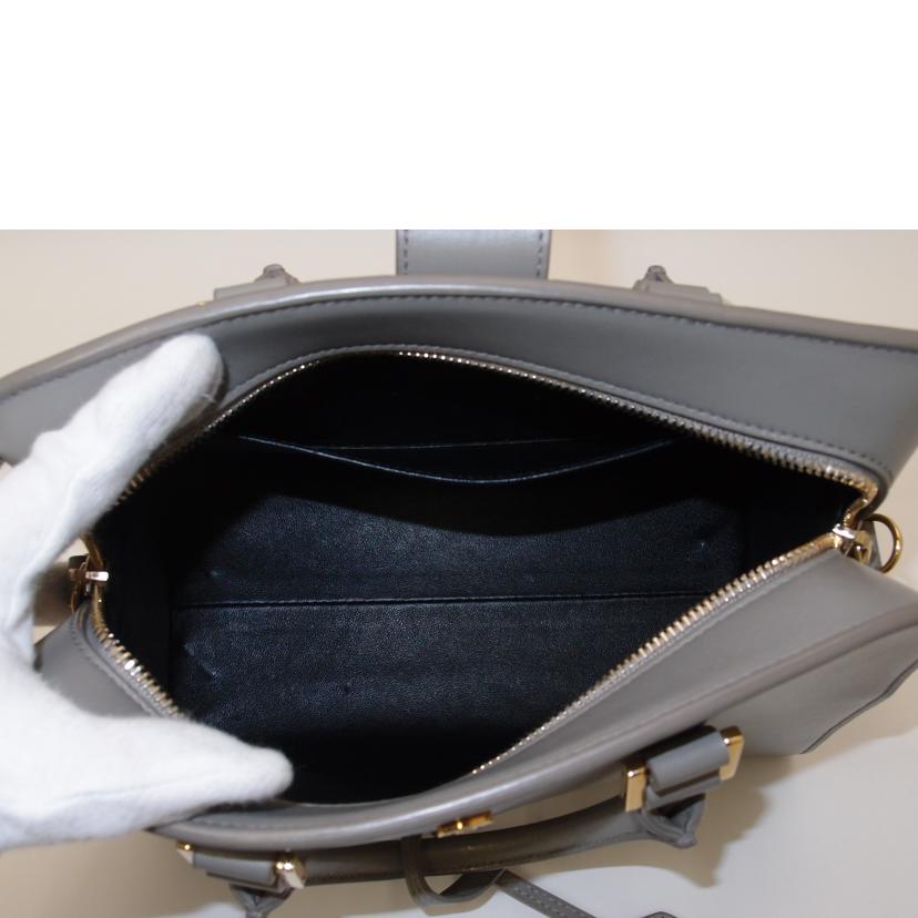 SAINT LAURENT サンローラン/ベイビーカバス/グレー/568853//Aランク/69