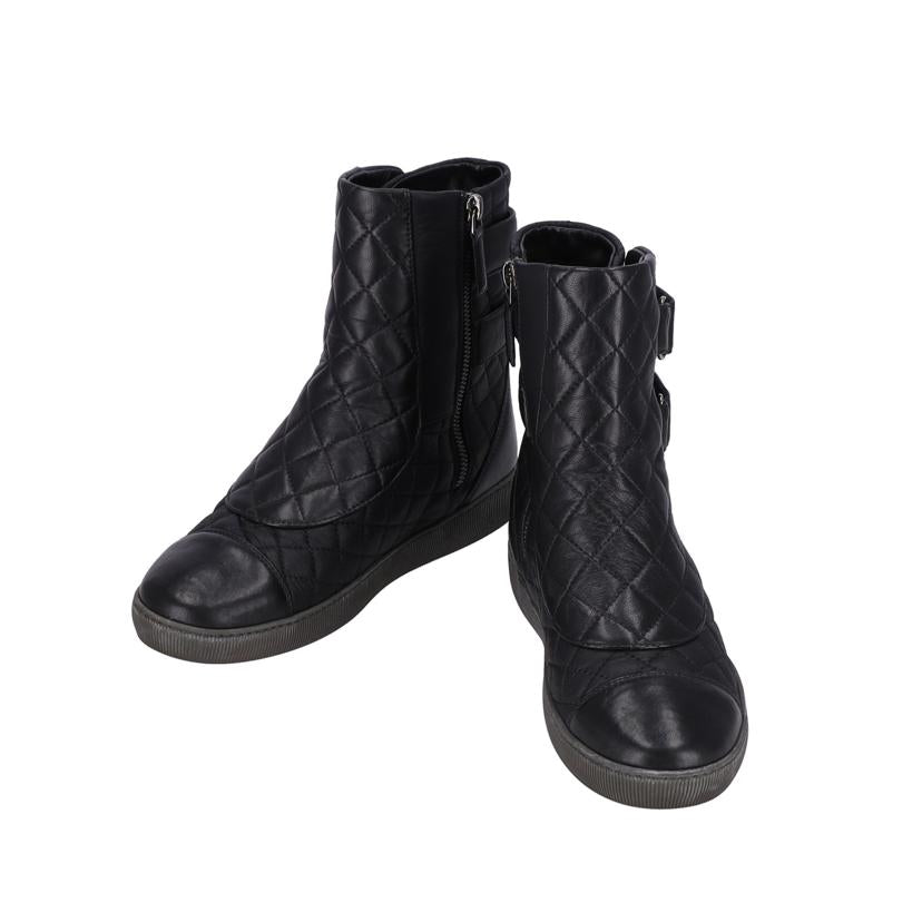 CHANEL シャネル/マトラッセ ココマーク ブーツ/G29394Y15154//ABランク/85