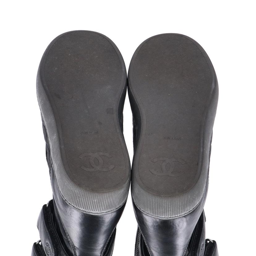 CHANEL シャネル/マトラッセ ココマーク ブーツ/G29394Y15154//ABランク/85