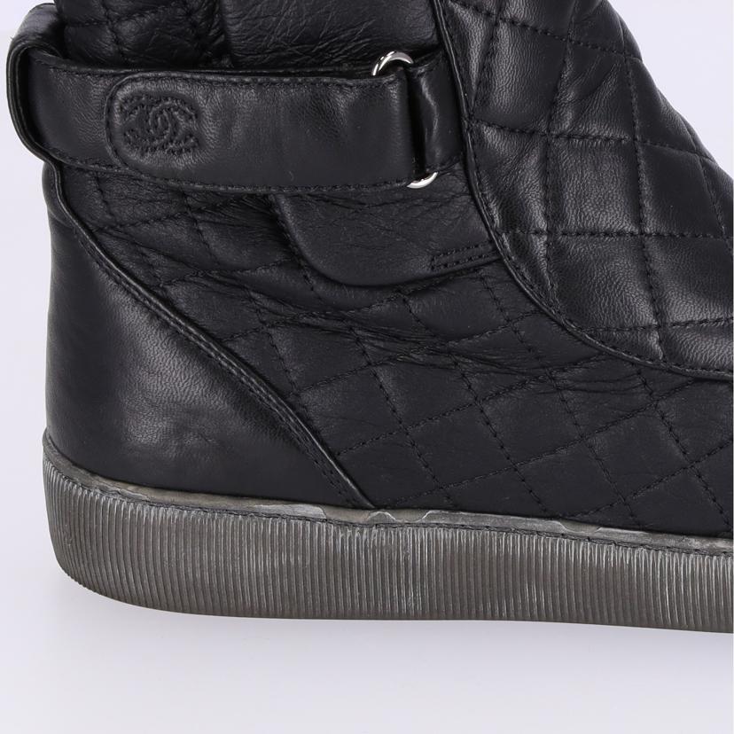 CHANEL シャネル/マトラッセ ココマーク ブーツ/G29394Y15154//ABランク/85