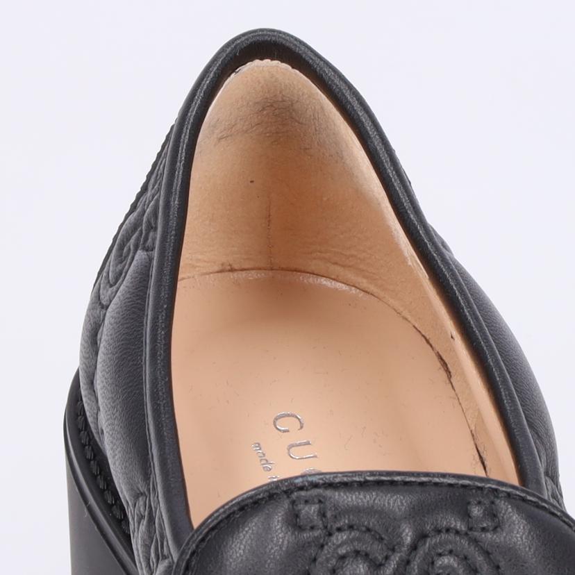 GUCCI グッチ/GG マトラッセ 厚底レザーシューズ/718388//ABランク/85