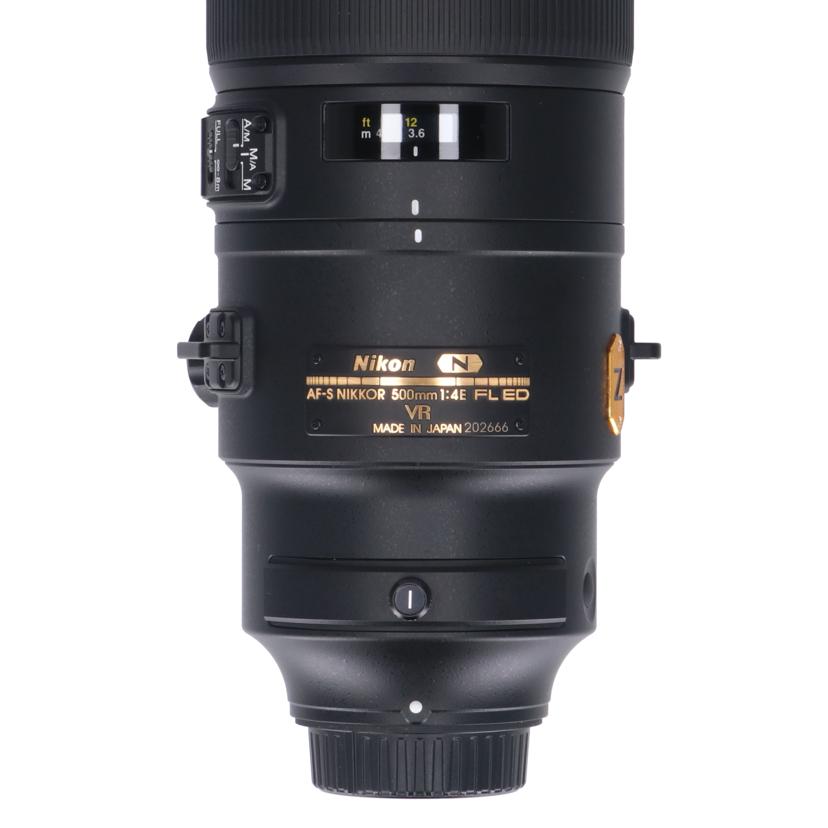 Nikon ニコン/交換レンズ/AF-S 500/4E FL ED VR/AF-S 500/4E FL ED VR//202666/ABランク/75