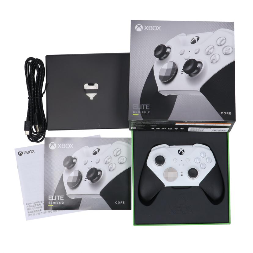 Microsoft/Xbox Elite ワイヤレスコントローラー Series 2 Core Edition ホワイト/4IK-00003//02MI0019526435/Bランク/85