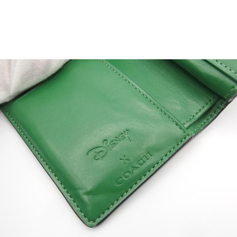 COACH コーチ/ディズニーコラボ/二つ折り財布//Bランク/04