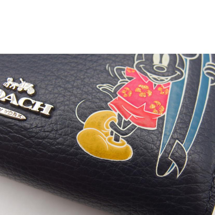 COACH コーチ/ディズニーコラボ/二つ折り財布//Bランク/04