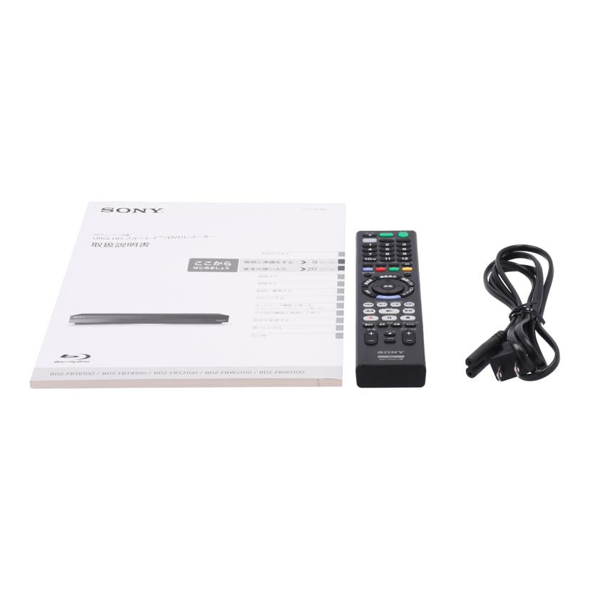 SONY ソニー /BDレコーダー/BDZ-FBW2100//1087466/Bランク/69