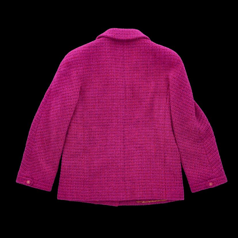 CHANEL シャネル/CHANEL/ツィードジャケット/ココマークボタン/ハンガー付き//ABランク/18