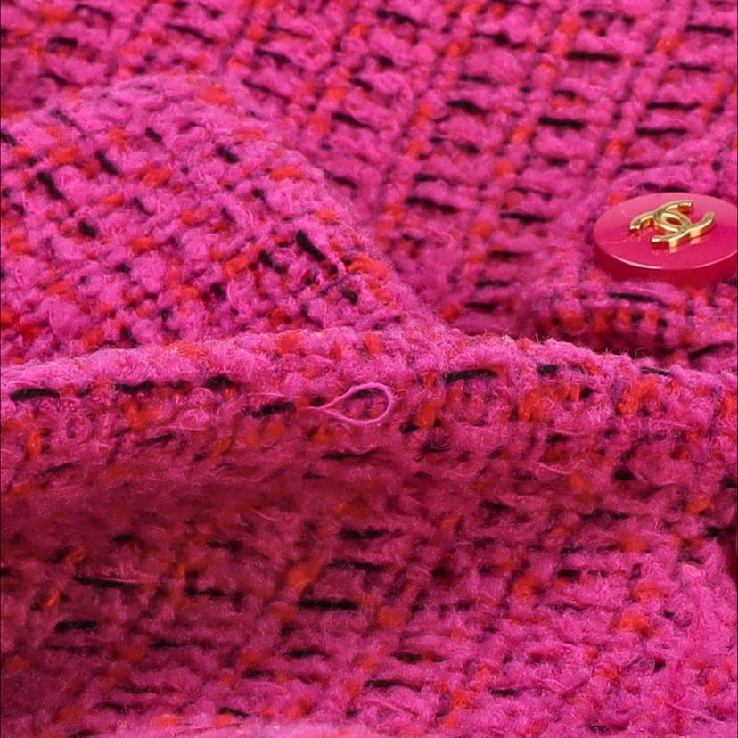 CHANEL シャネル/CHANEL/ツィードジャケット/ココマークボタン/ハンガー付き//ABランク/18