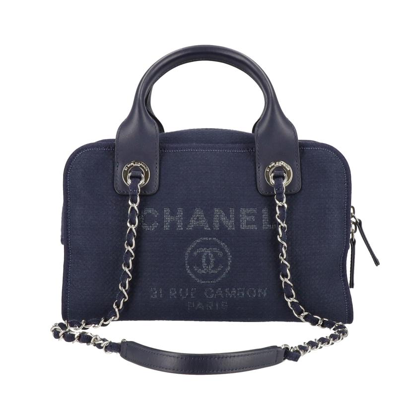 CHANEL シャネル/ドーヴィル・ボーリングチェーン2WAYショルダー/A92749//L7K*****/Aランク/75