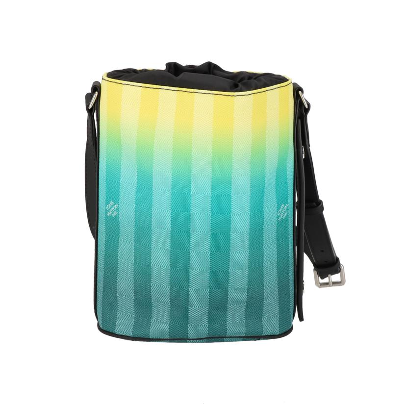 LV ルイヴィトン/サック・マラン/ダミエストライプ/グリーン×イエロー/M59920//RFI*/SAランク/75