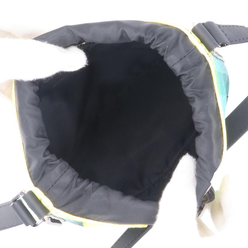 LV ルイヴィトン/サック・マラン/ダミエストライプ/グリーン×イエロー/M59920//RFI*/SAランク/75