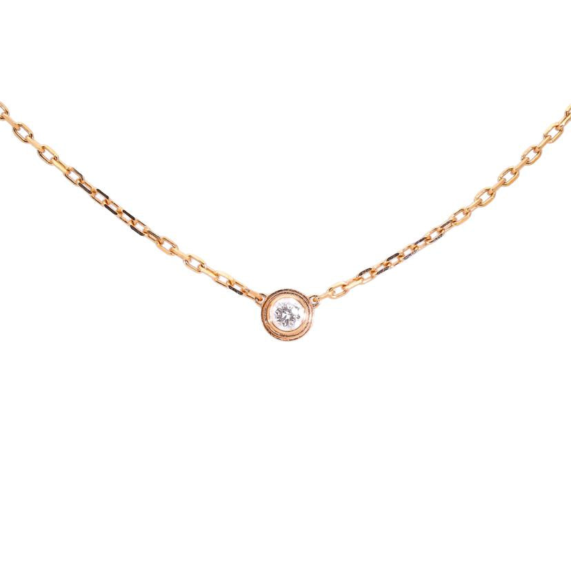 Cartier カルティエ/K18PG ダムールネックレス//Aランク/19