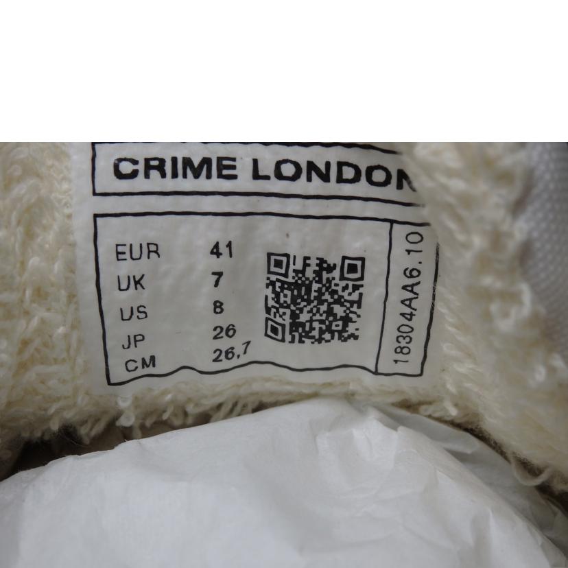 CRIME LONDONスニーカー クライム ロンドン/CRIME LONDONスニーカー//Aランク/84