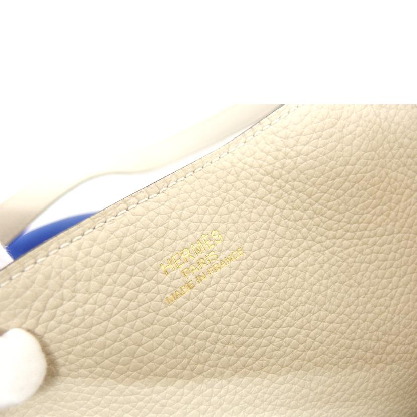 HERMES エルメス/ドゥブルセンス45/トゴ/ブルー//A刻印**********/Aランク/04