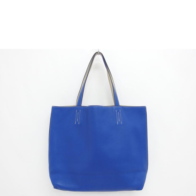 HERMES エルメス/ドゥブルセンス45/トゴ/ブルー//A刻印**********/Aランク/04