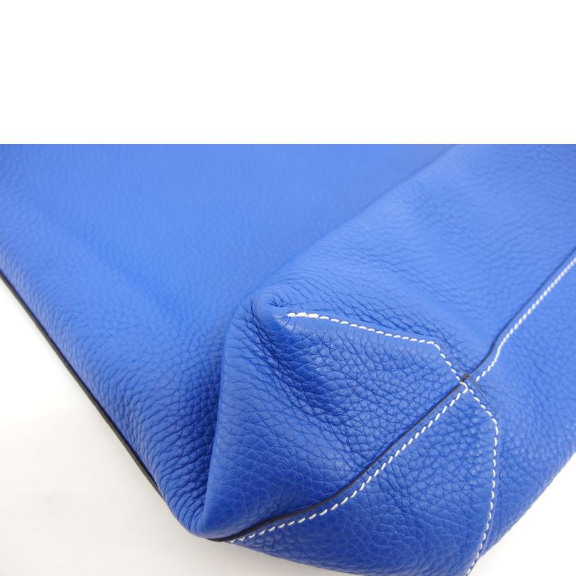 HERMES エルメス/ドゥブルセンス45/トゴ/ブルー//A刻印**********/Aランク/04