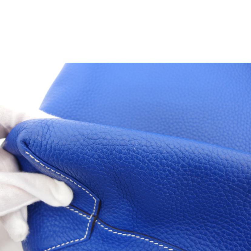 HERMES エルメス/ドゥブルセンス45/トゴ/ブルー//A刻印**********/Aランク/04