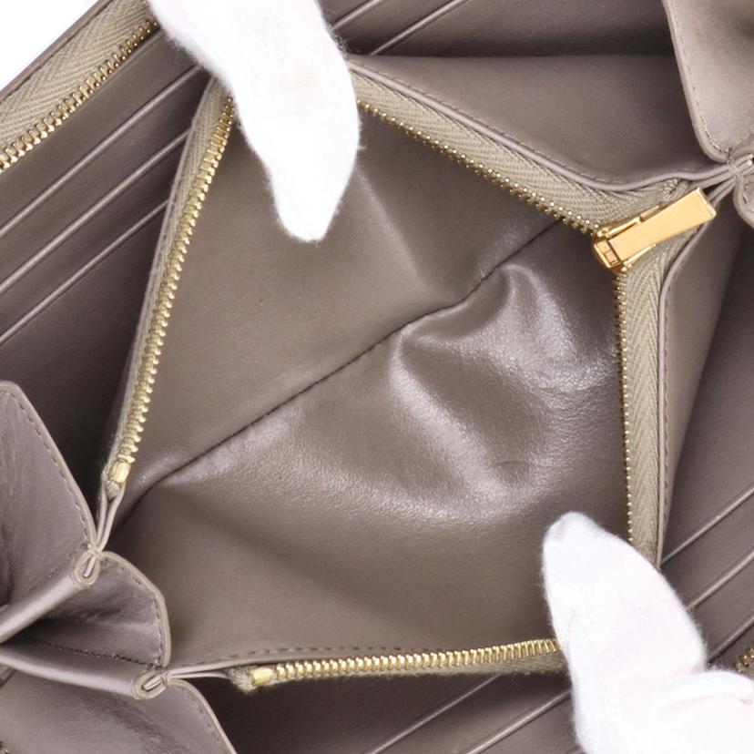 CELINE セリーヌ/ラージジップウォレット/グレージュ//W-A******/ABランク/18