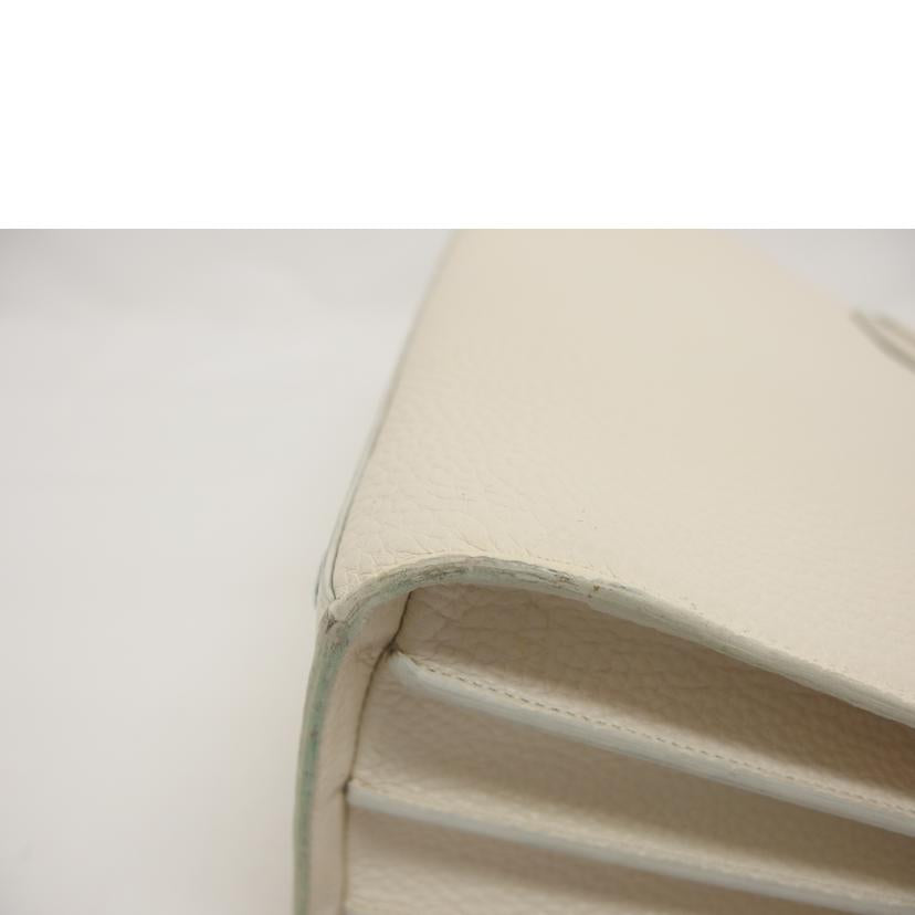 SAINT LAURENT サンローラン/サックドジュール レザー2wayハンド/ホワイト/GPM355153・0914//ABランク/04