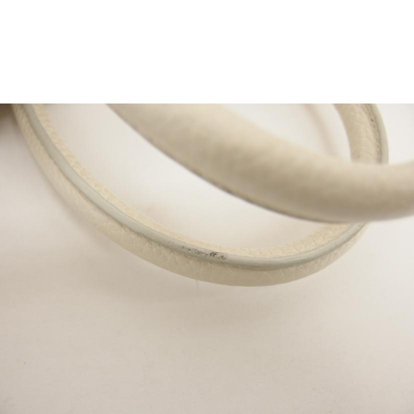 SAINT LAURENT サンローラン/サックドジュール レザー2wayハンド/ホワイト/GPM355153・0914//ABランク/04