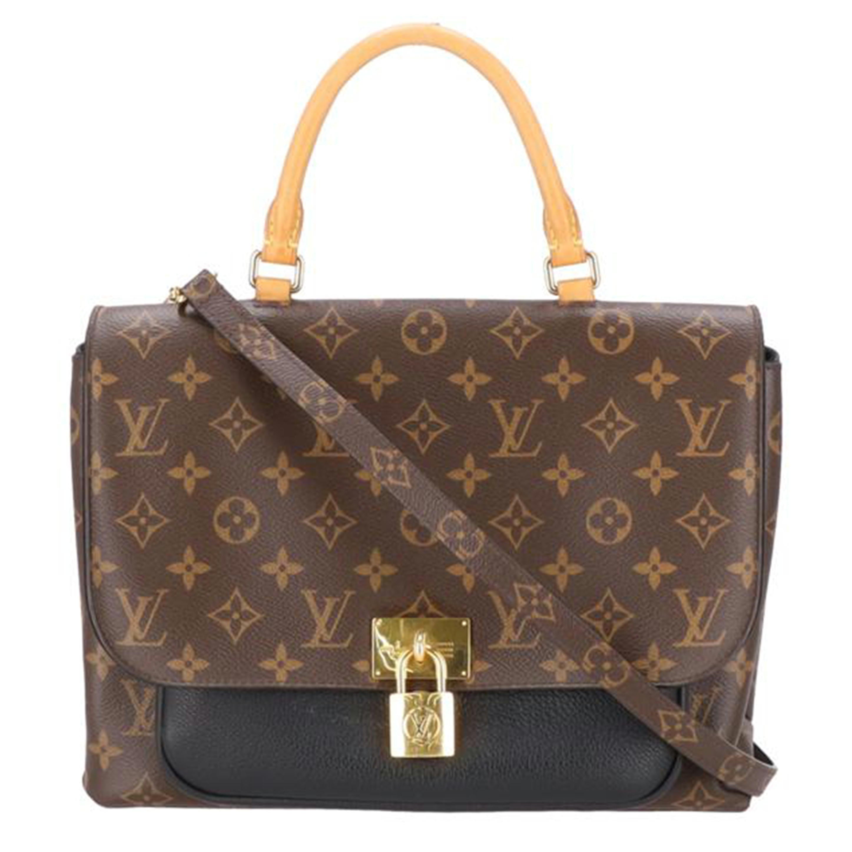 LOUIS VUITTON/マリニャン/モノグラム・ノワール/M44259//AR0***/Aランク/22